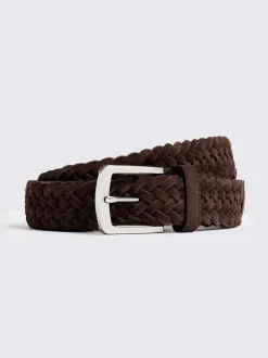 MOSS Ceinture en daim tissé Discount