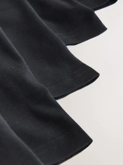 Next - Coupe standard - Caleçon A-Front 10 Pack Ceinture noire riche chinée Best