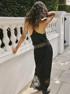 Rockett St George Ceinture épaisse cloutée en cuir Magic and Star Dust