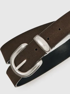 Reiss Ceinture style western en daim Austin New