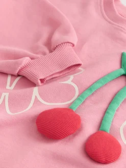 Next Cerise rembourrée rose - Ensemble haut à manches longues et pantalon barillet (3mois-7ans) Sale