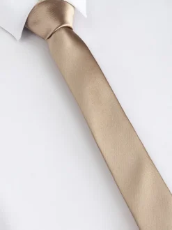 Next - Cravate (3-16 ans) Champagne doré