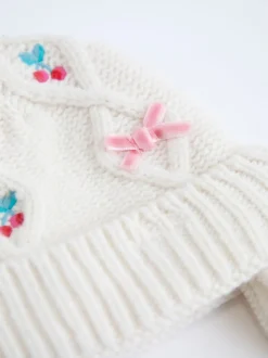 Jojo Maman Bébé Chapeau côtelé à pom-pom-pom Best