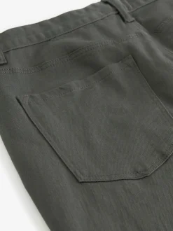 Next - Lit 1 place - Coupe ajustée Classic Jeans extensibles charbon de bois Discount