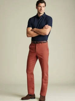 Charles Tyrwhitt Classic Fit Chic et décontracté Pantalon chino Sale