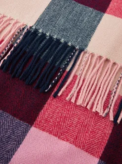 Accessorize Écharpe couverture à carreaux Best