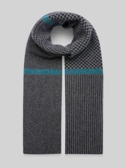 Celtic & Co. ÉCHARPE CHEVRON EN LAINE D'AGNEAU POUR HOMME
