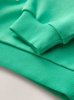 Next - Sweat à col ras du cou (3mths-7yrs) Chat vert Hot