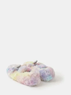 Accessorize Chaussons arc-en-ciel licorne pour fille Discount