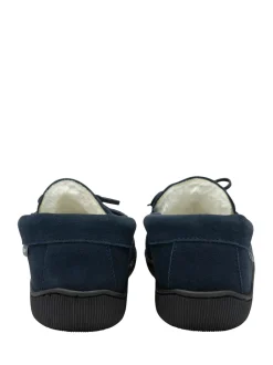 Dunlop Chaussons en cuir doublés de fausse fourrure pour homme Online