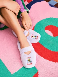 Eleanor Bowmer Chaussons Coffee Club Mary-Jane Outlet