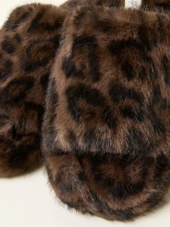 Fat Face Chaussons FatFace léopard Discount