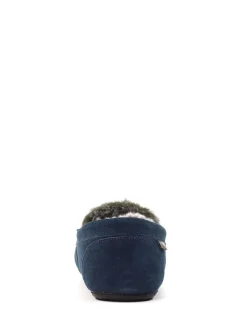 Lazy Dogz Chaussons Henry bleus Outlet