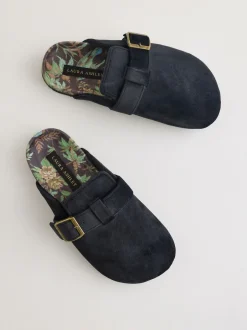 Laura Ashley Chaussons mules semelle en liège New