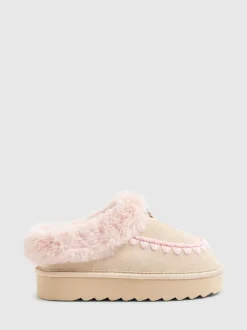 River Island Chaussons en fourrure Hot