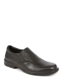 Pavers Chaussures Gents Slip On Smart noires