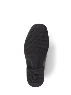 Pavers Chaussures Gents Slip On Smart noires