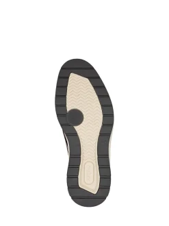 Rieker Chaussures marron zippées New