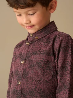 Angel & Rocket Chemise Hayes en jacquard léopard Outlet