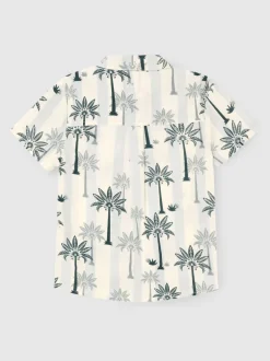 Angel & Rocket Chemise Jamie Palm Rayure SS Best