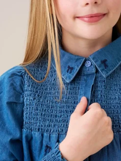 Angel & Rocket Chemise Myla en Denim brodé Online