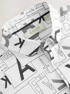 Baker by Ted Baker Chemise Blanc imprimée Online