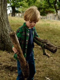 Boden Chemise douillette à carreaux en coton New