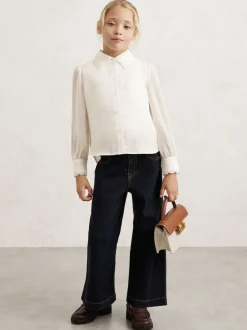 Reiss Chemise boutonnée à bord festonné Elia Sale