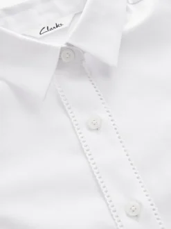 Clarks Chemise d’école ajustée à manches longues Online