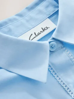 Clarks Chemise d’école ajustée à manches longues