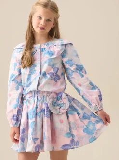 Angel & Rocket Chemisier Celia à col pétale Discount