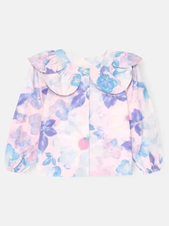 Angel & Rocket Chemisier Celia à col pétale Discount