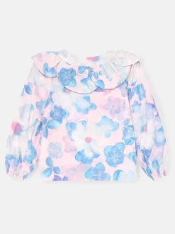 Angel & Rocket Chemisier Celia à col pétale Discount