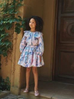 Angel & Rocket Chemisier Celia à col pétale Discount