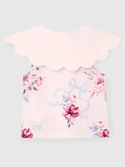 Angel & Rocket Chemisier Cleo à col festonné Clearance