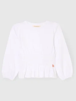 Angel & Rocket Chemisier Cassie à manches longues à fronces Hot