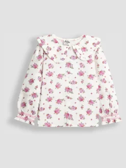 Jojo Maman Bébé Chemisier à col volanté Clearance