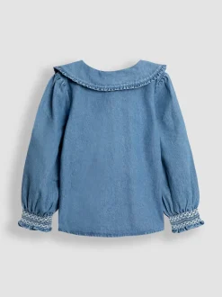 Jojo Maman Bébé Chemisier à col volanté Discount