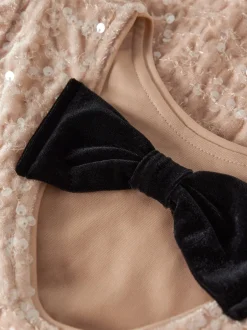 Name It Chemisier en velours à sequins avec nœud Discount