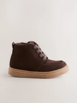 Next Chocolat brun - Bottes Chukka doublées chaudes Hot