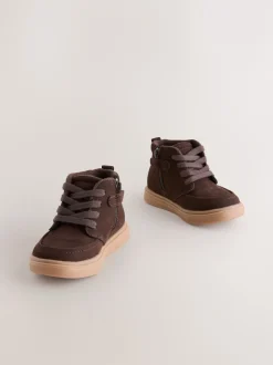 Next Chocolat brun - Bottes Chukka doublées chaudes Outlet