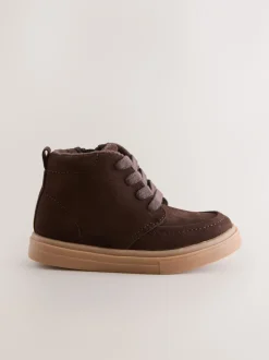 Next Chocolat brun - Bottes Chukka doublées chaudes Outlet