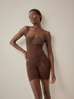 Next Chocolat Nude - Body gainant au ventre sans soutien-gorge Hot
