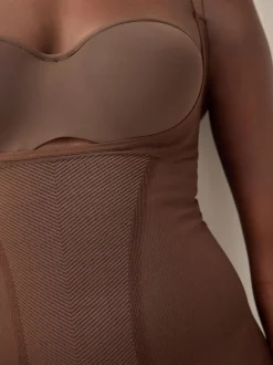 Next Chocolat Nude - Body gainant au ventre sans soutien-gorge Hot