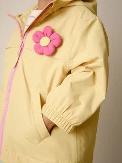 Next Citron 3D fleur - Veste cagoule imperméable (6mois-7ans) Hot