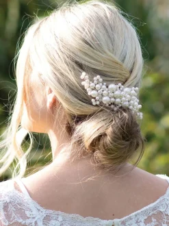 Ivory & Co Clip de déclaration Ivoire & Co Pearl Blossom New