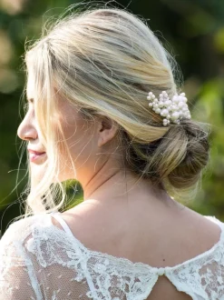 Ivory & Co Clip de déclaration Ivoire & Co Pearl Blossom New