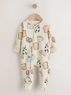 Next Club du petit-déjeuner écru - 2.5 TOG Combinaison de nuit matelassée Bébé Best