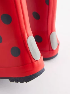 Next - Gérer Wellies Coccinelle rouge New