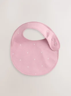 Next Coeur rose - Bébé BIBS 5 Pack New
